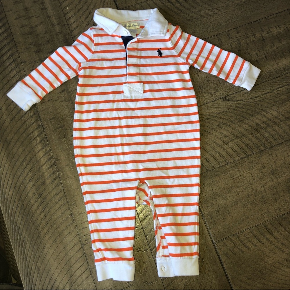 Boys 9 Month Ralph Lauren Footless Romper